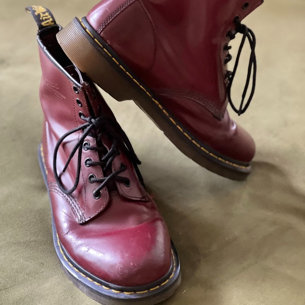 Dr. Martens Oxblood 1460 Laceup Boots
